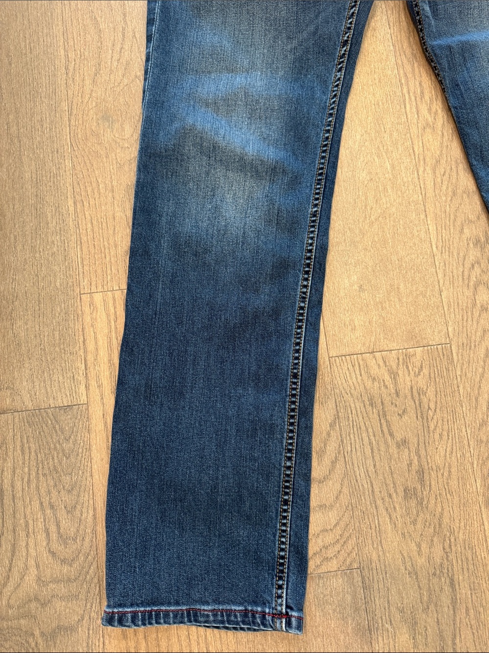 Tommy Bahama Sand Drifter Authentic Blue Denim Jeans Mens 32/32 Straight Leg - Picture 4 of 16